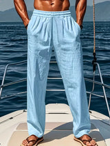 Men's Drawstring Trousers | Relaxed Fit Holiday Beachwear