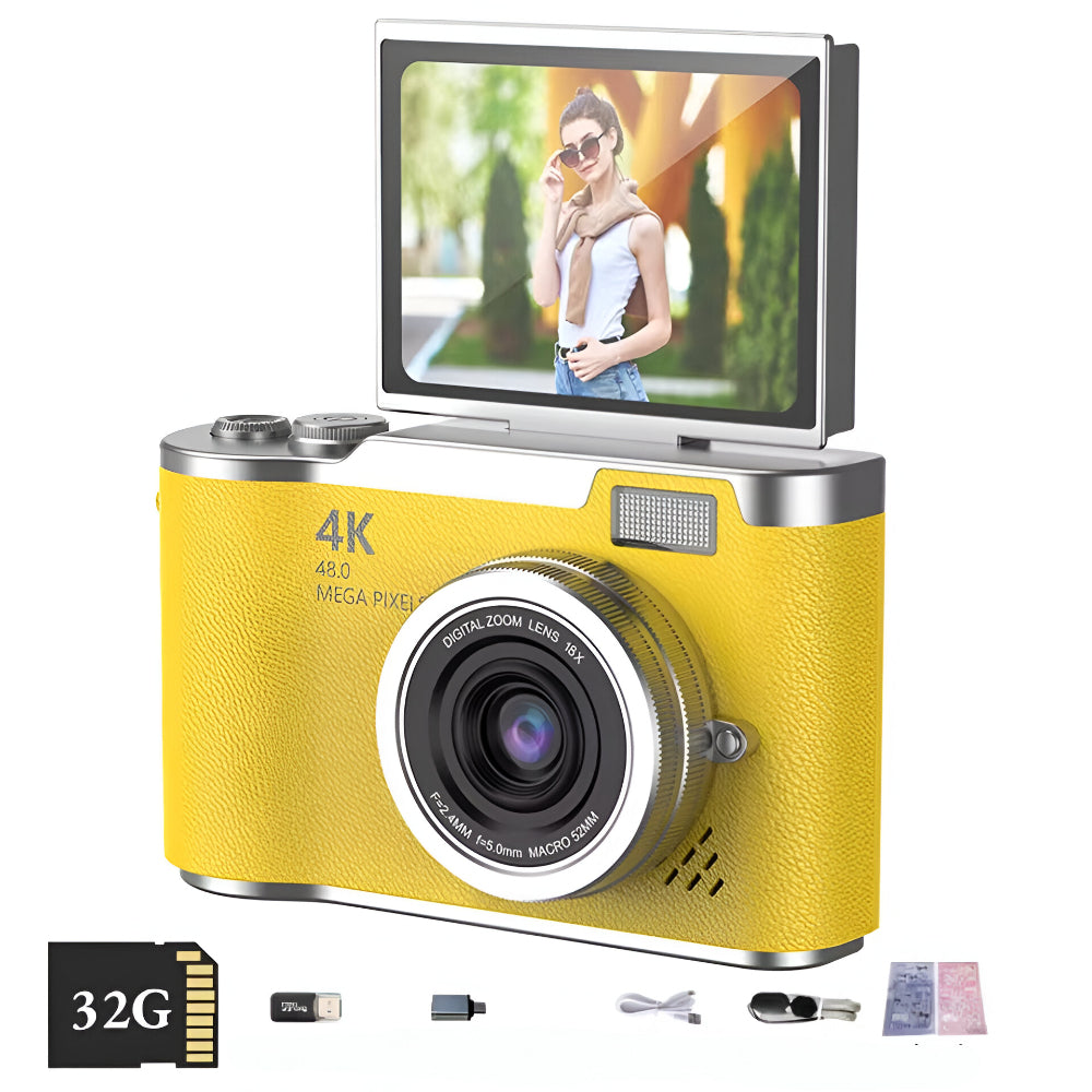 Compact Digital Camera | Point And Shoot Everyday Photography-Digital Camera-Homefinn