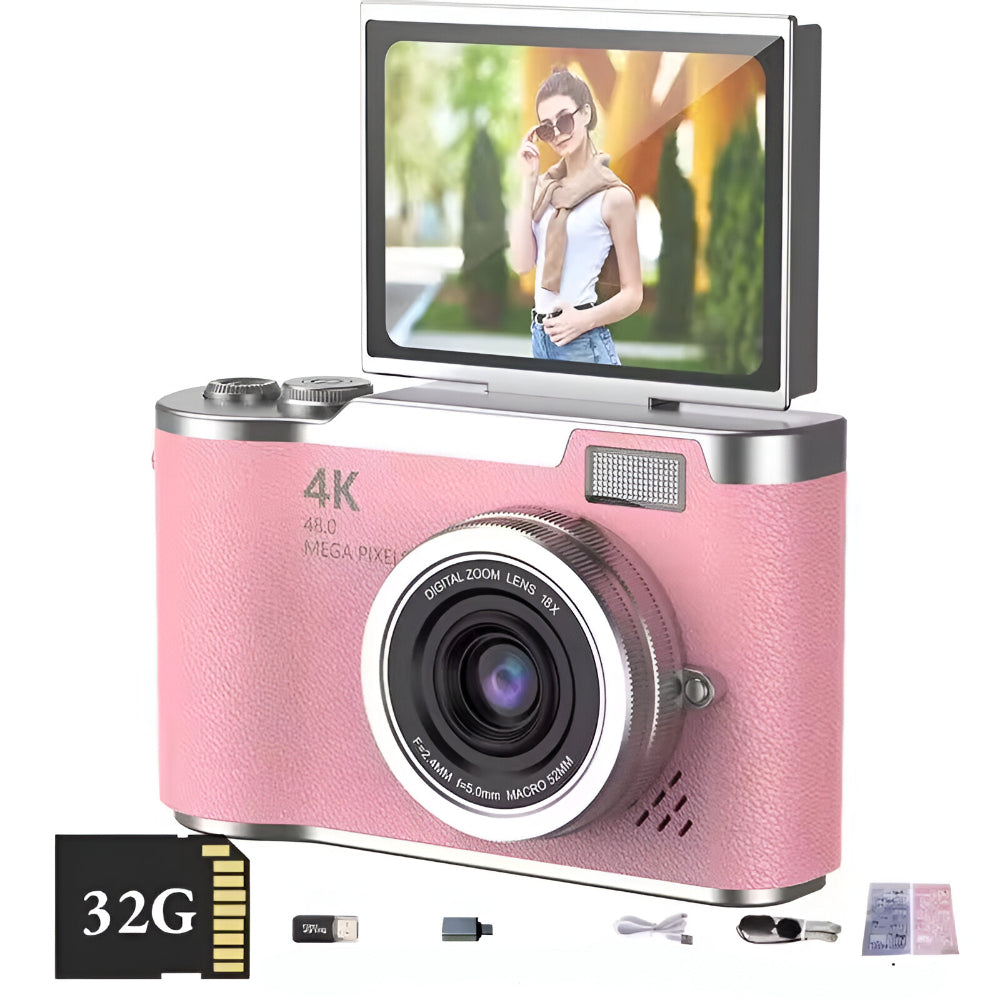 Compact Digital Camera | Point And Shoot Everyday Photography-Digital Camera-Homefinn