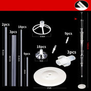 Balloon Stand | Table Balloon Holder Stand-Balloon Stand Set-Homefinn