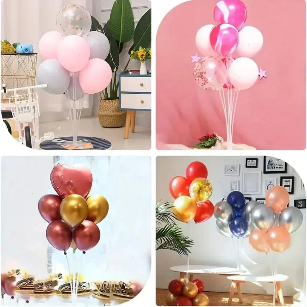 Balloon Stand | Table Balloon Holder Stand-Balloon Stand Set-Homefinn