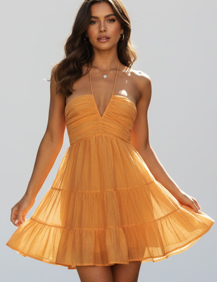Women’s Mini Dress | Elegant Party Dress-Women Dress-Homefinn