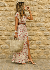 Women Maxi Dress | Dress With Belt