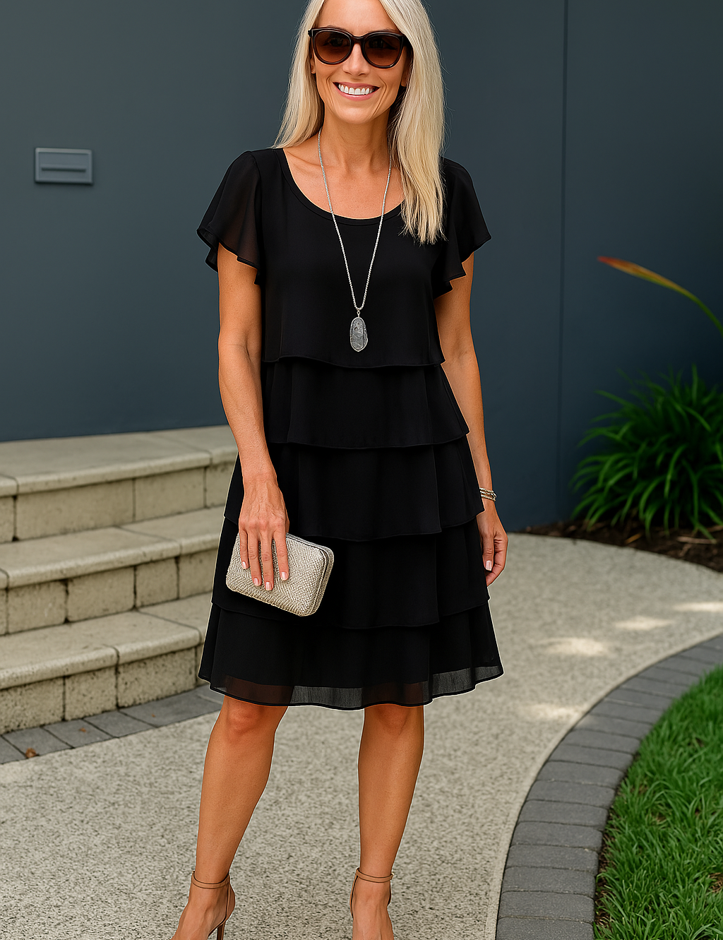 Women's Midi Dress | Casual Dress-Women Dress-Homefinn