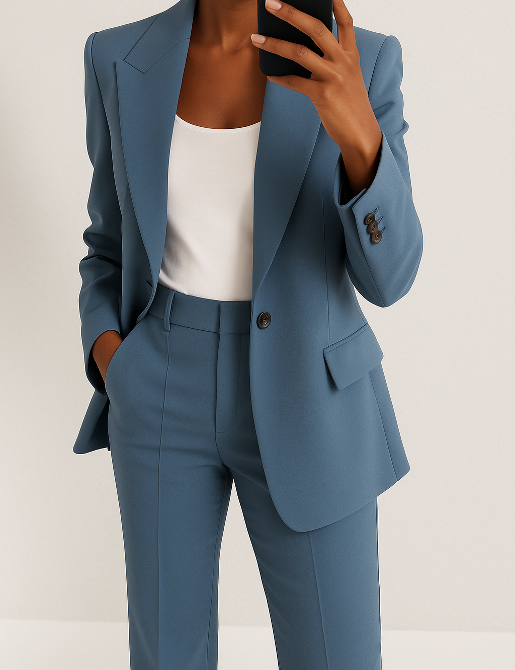 Womens Workwear | Tailored Pant Suit-Women Pant Suit-Homefinn