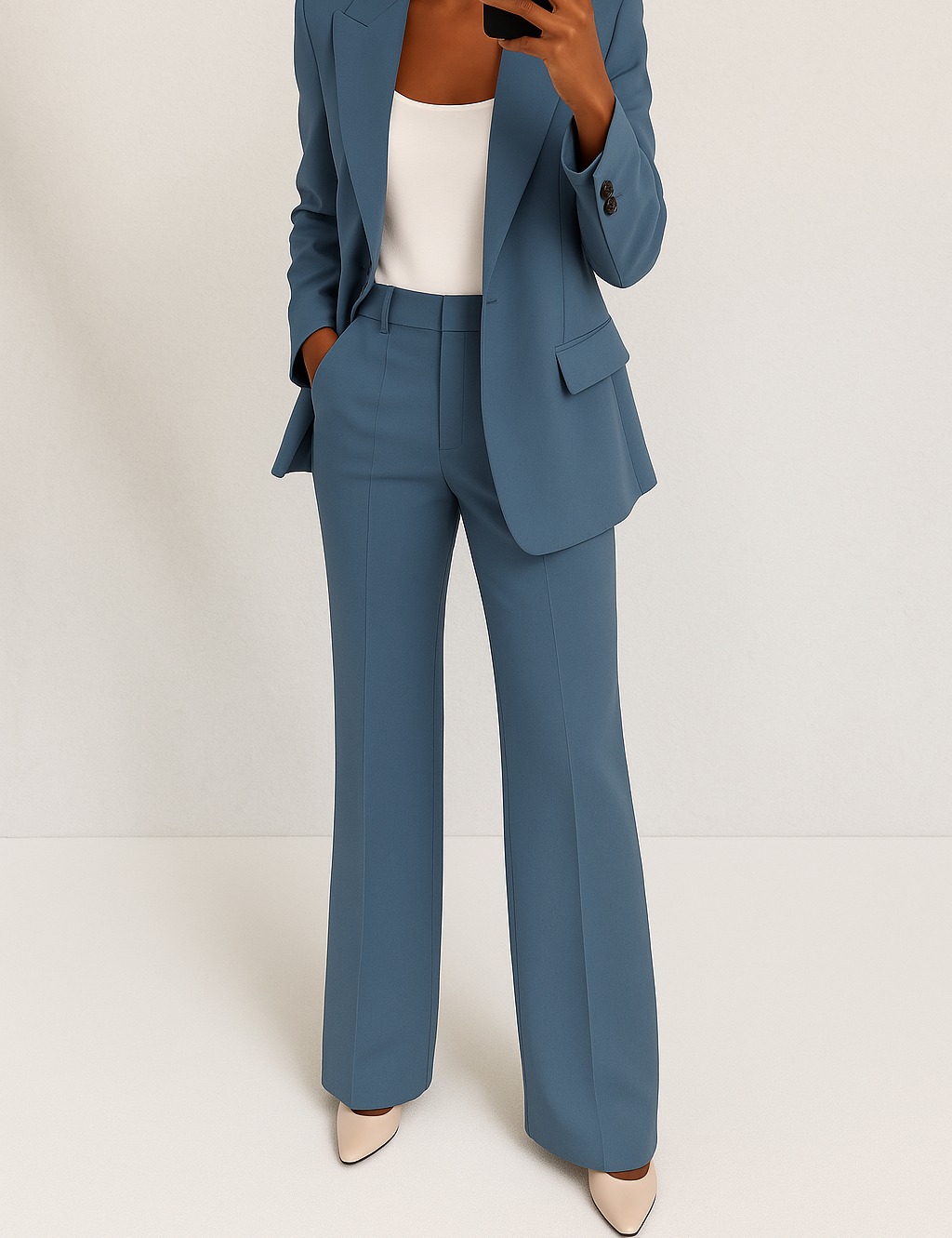 Womens Workwear | Tailored Pant Suit-Women Pant Suit-Homefinn
