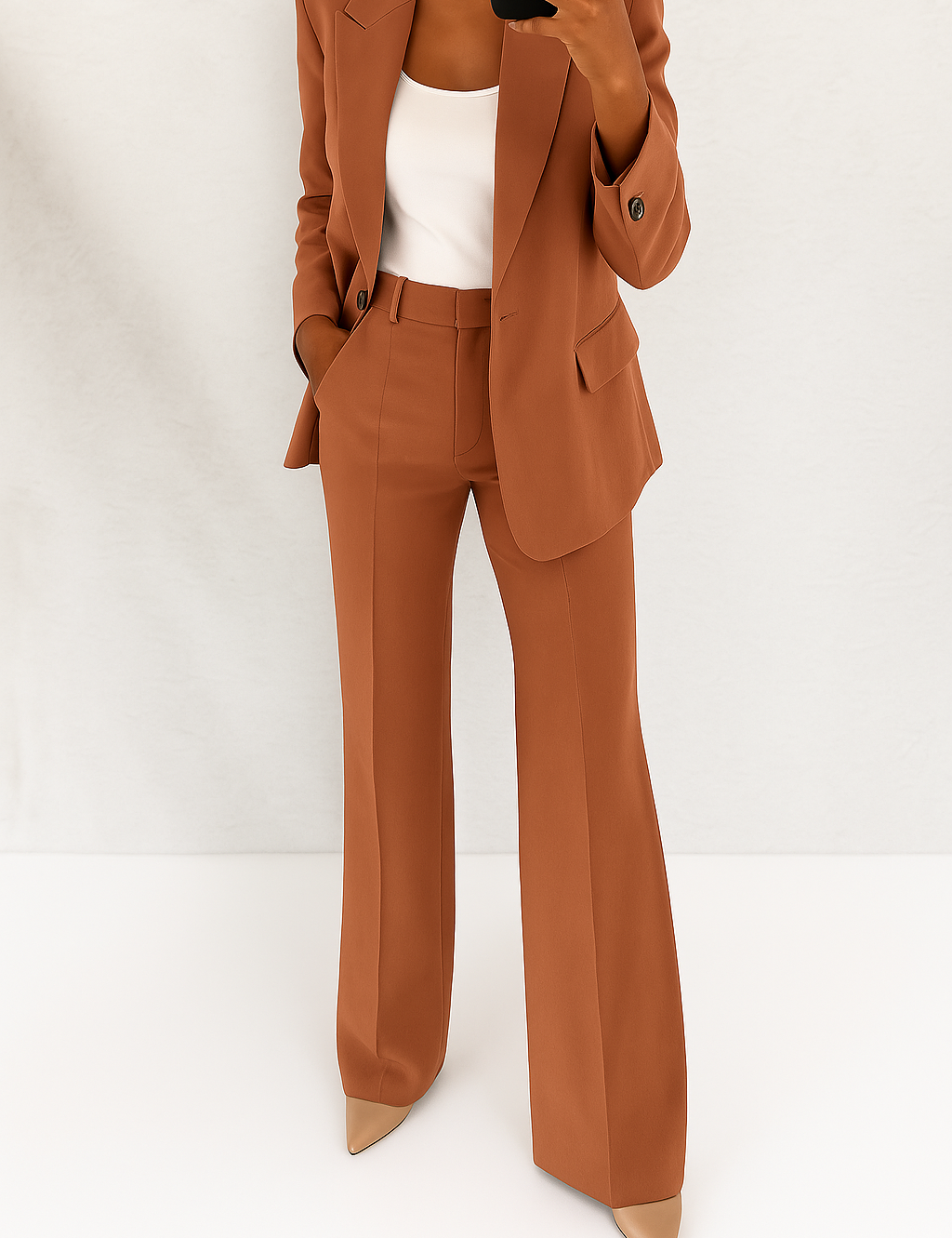 Womens Workwear | Tailored Pant Suit-Women Pant Suit-Homefinn