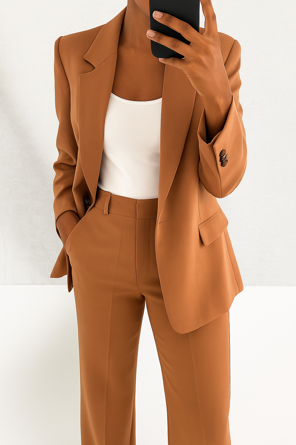 Womens Workwear | Tailored Pant Suit-Women Pant Suit-Homefinn