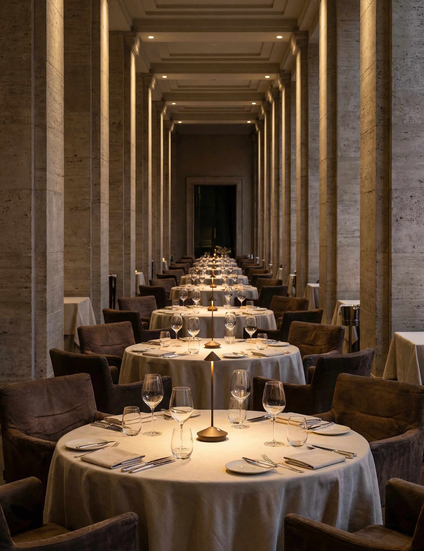 Cordless Table Lamp | Slim Vertical Design-Homefinn