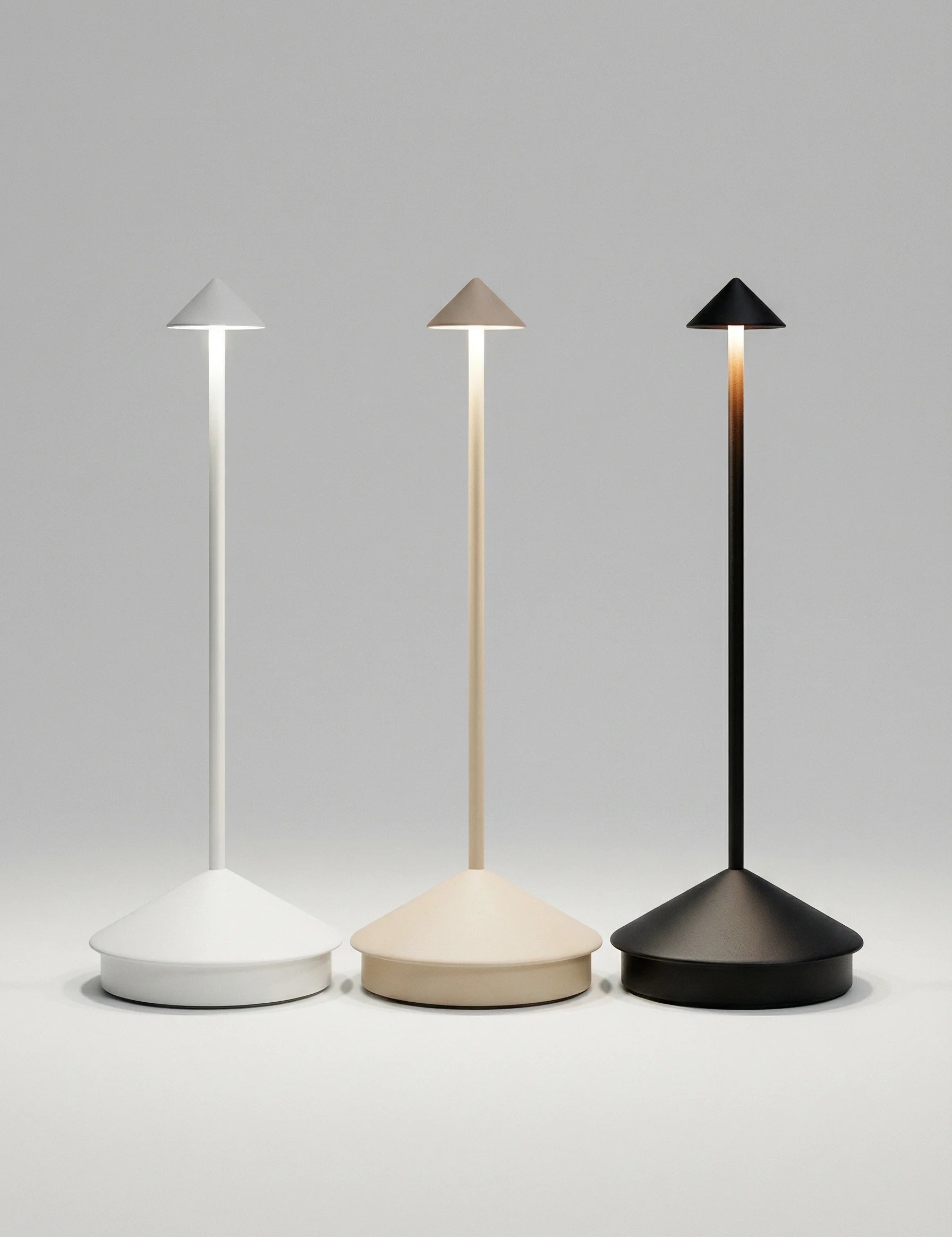 Cordless Table Lamp | Slim Vertical Design-Homefinn