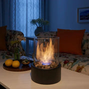Mini Fire Pit | Table Top Fire Pit Glass-Home Decor-Homefinn