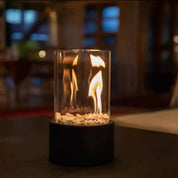 Mini Fire Pit | Table Top Fire Pit Glass-Home Decor-Homefinn