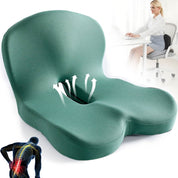 Seat Cushion | Ergonomic Lumbar Support Pillow-Cushion-Homefinn