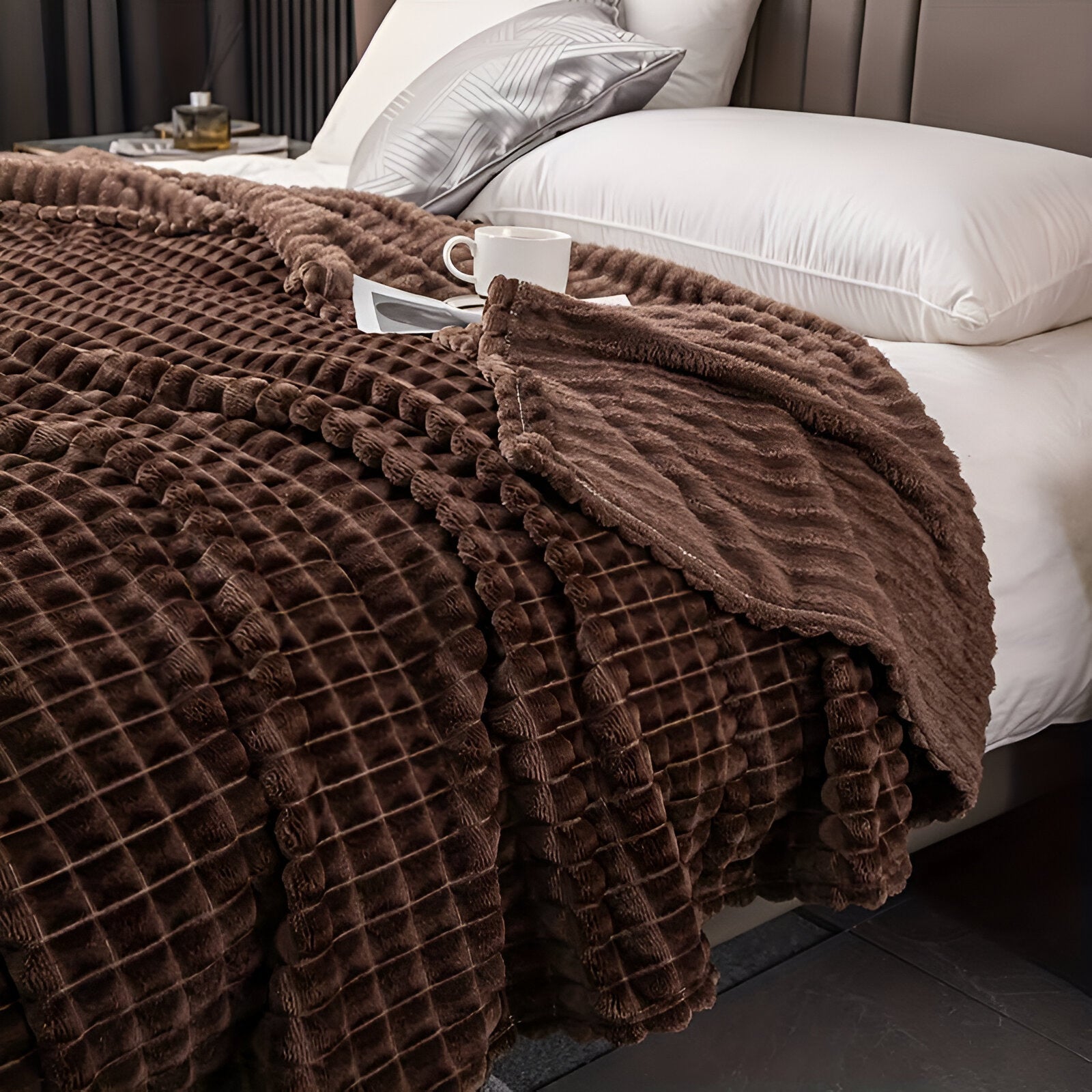 Weighted Blanket | Textured King Size Blanket-Blanket-Homefinn