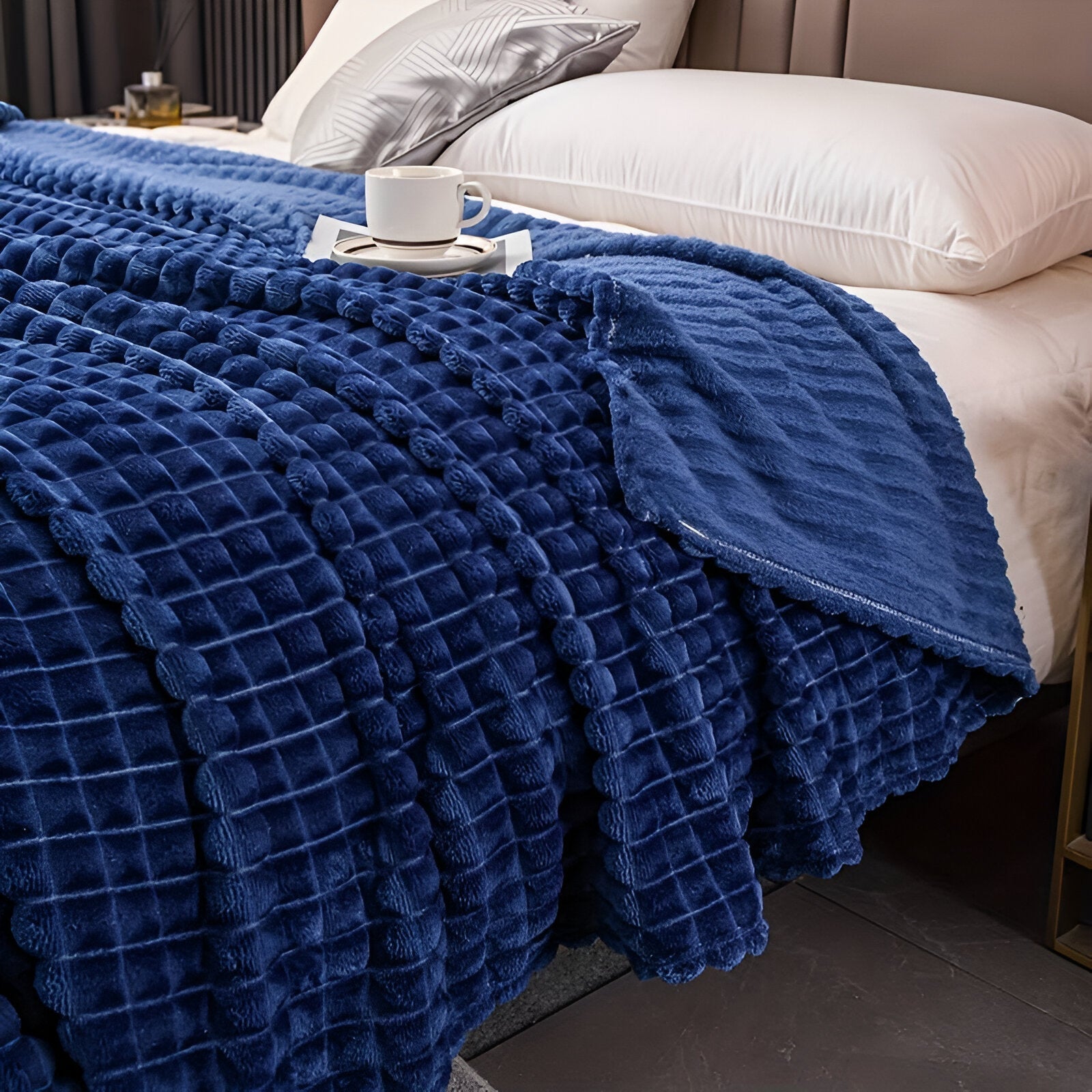 Weighted Blanket | Textured King Size Blanket-Blanket-Homefinn