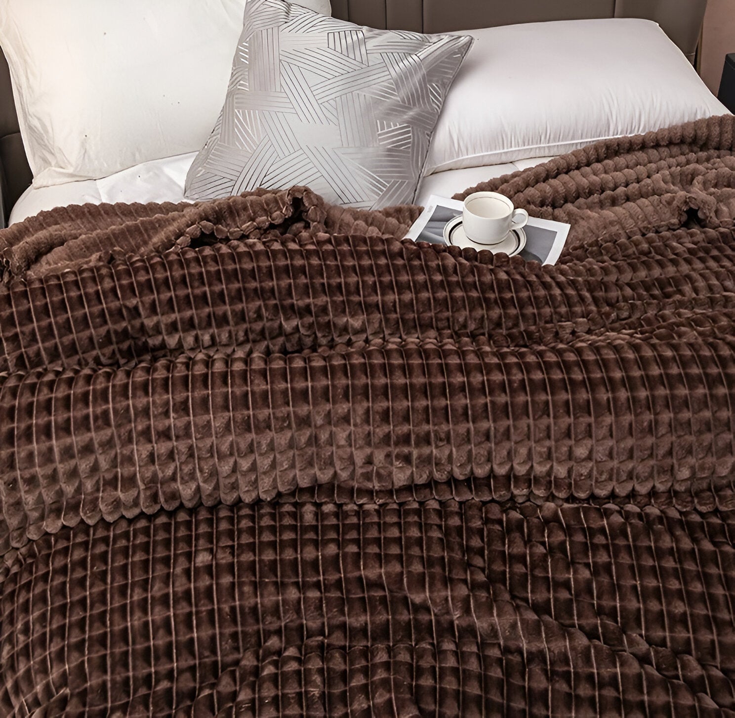 Weighted Blanket | Textured King Size Blanket-Blanket-Homefinn