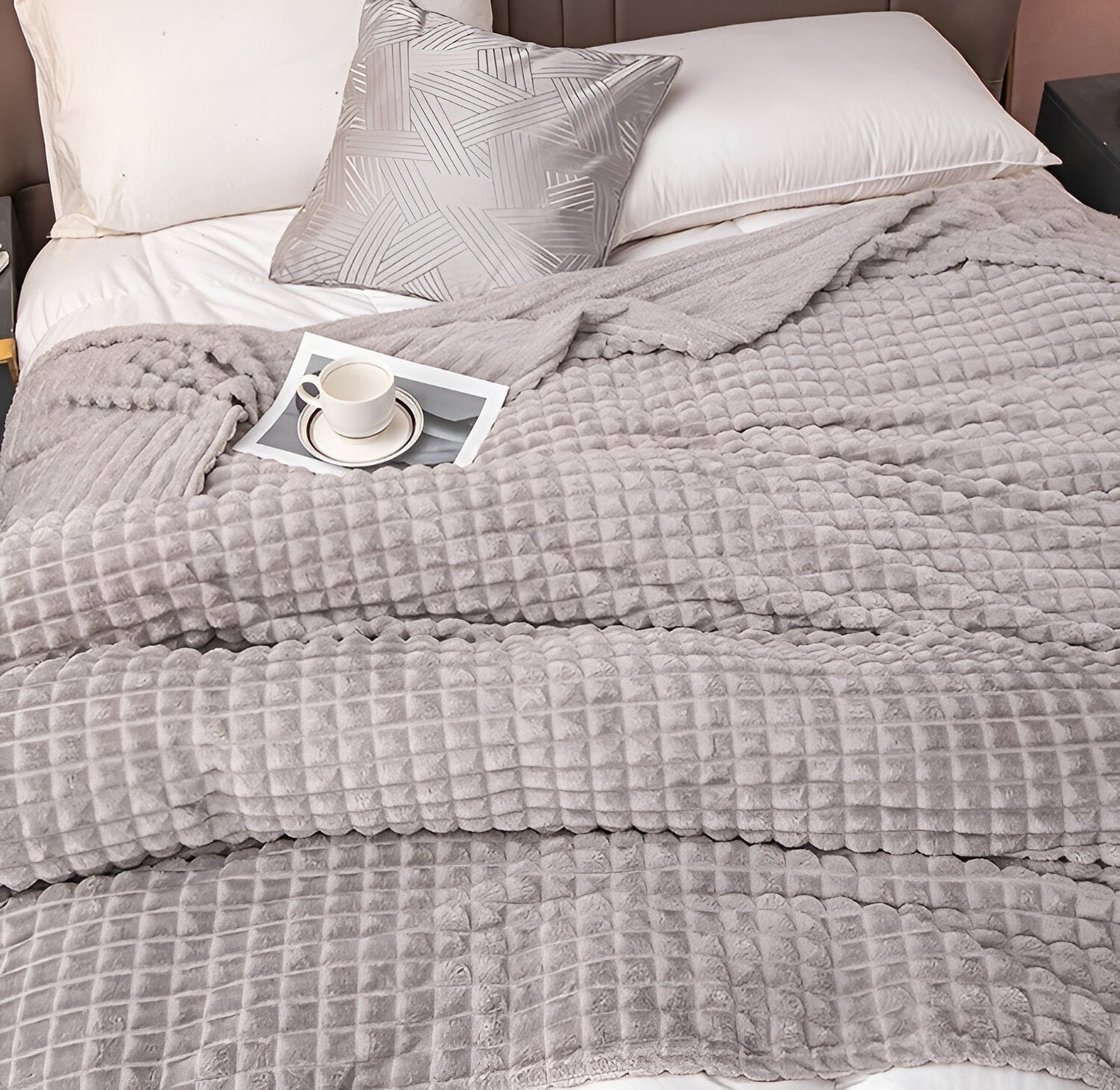 Weighted Blanket | Textured King Size Blanket-Blanket-Homefinn