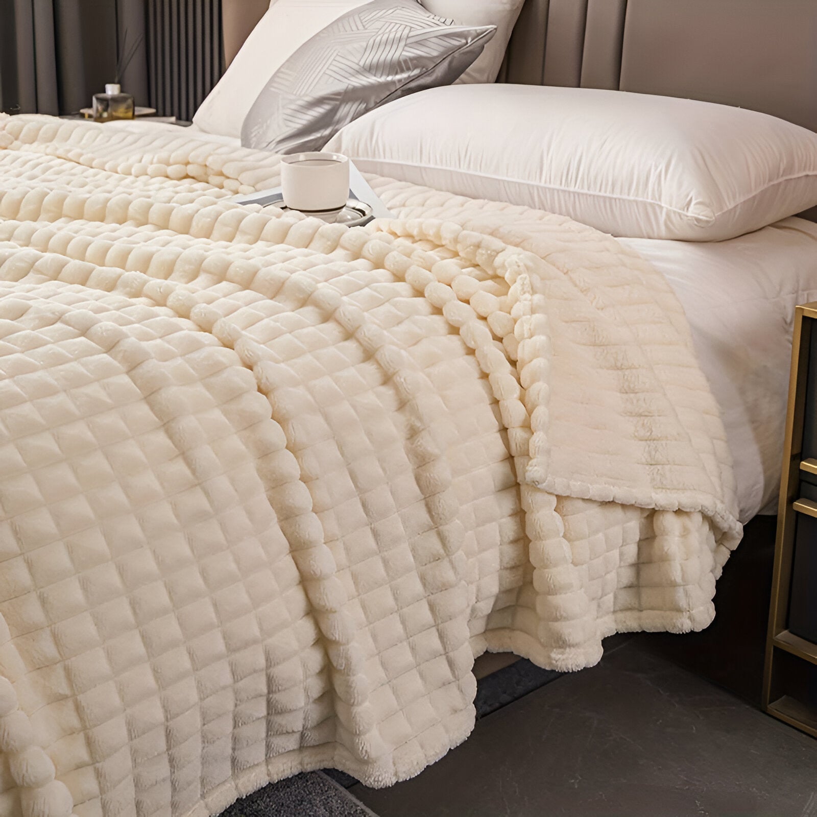 Weighted Blanket | Textured King Size Blanket-Blanket-Homefinn