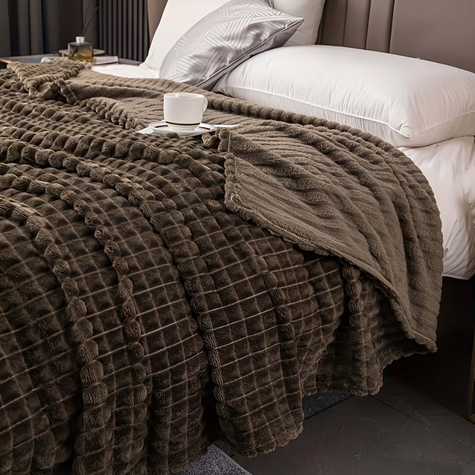 Weighted Blanket | Textured King Size Blanket-Blanket-Homefinn