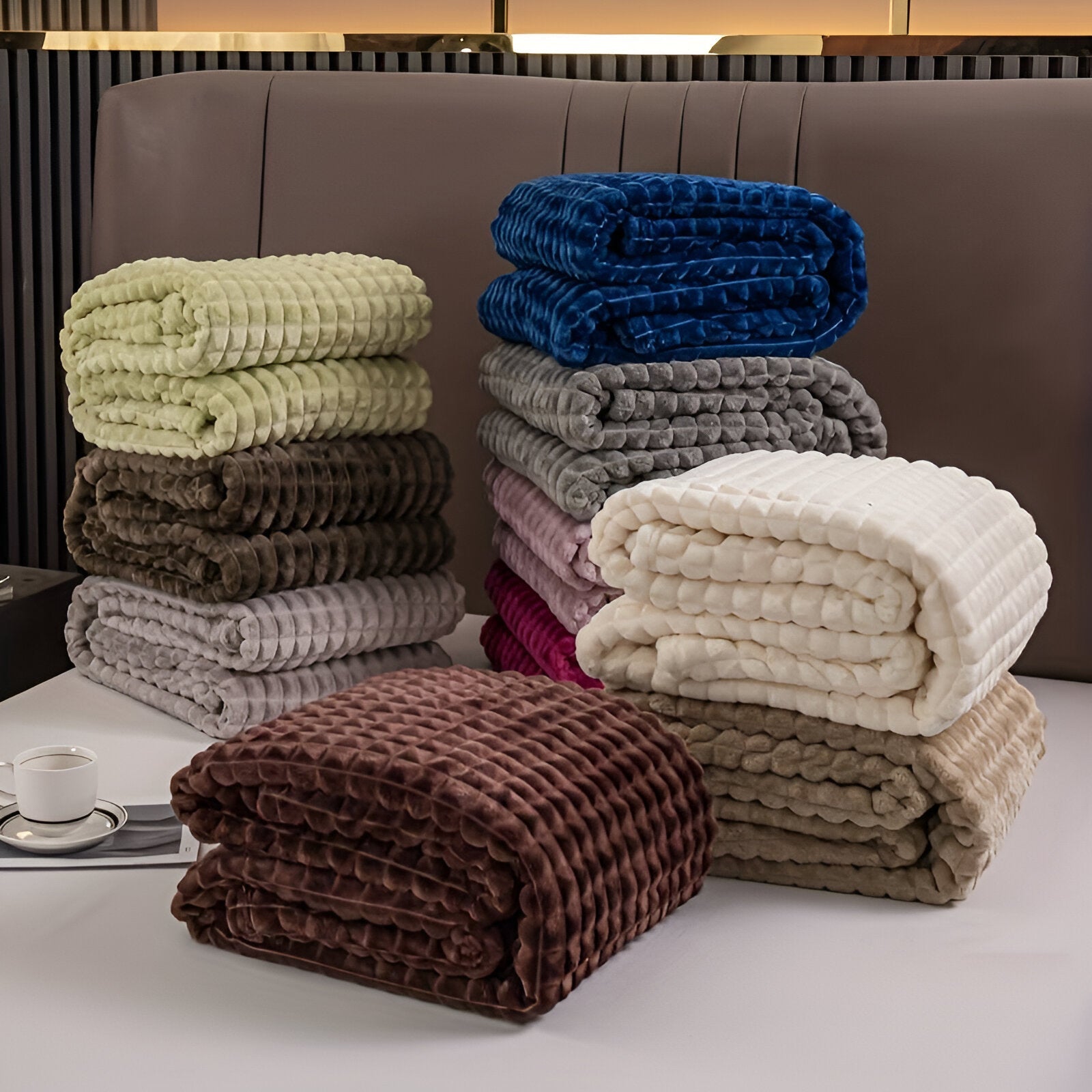 Weighted Blanket | Textured King Size Blanket-Blanket-Homefinn