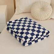 Checkered Throw | Modern Sofa Throws-Blanket-Homefinn