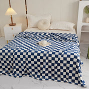 Checkered Throw | Modern Sofa Throws-Blanket-Homefinn