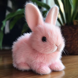Rabbit Toy | Realistic Plush Rabbit Bouncing