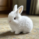 Rabbit Toy | Realistic Plush Rabbit Bouncing