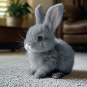 Rabbit Toy | Realistic Plush Rabbit Bouncing-Plush Toy-Homefinn