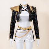 Cosplay Costume Set | Cropped Jacket Outfit