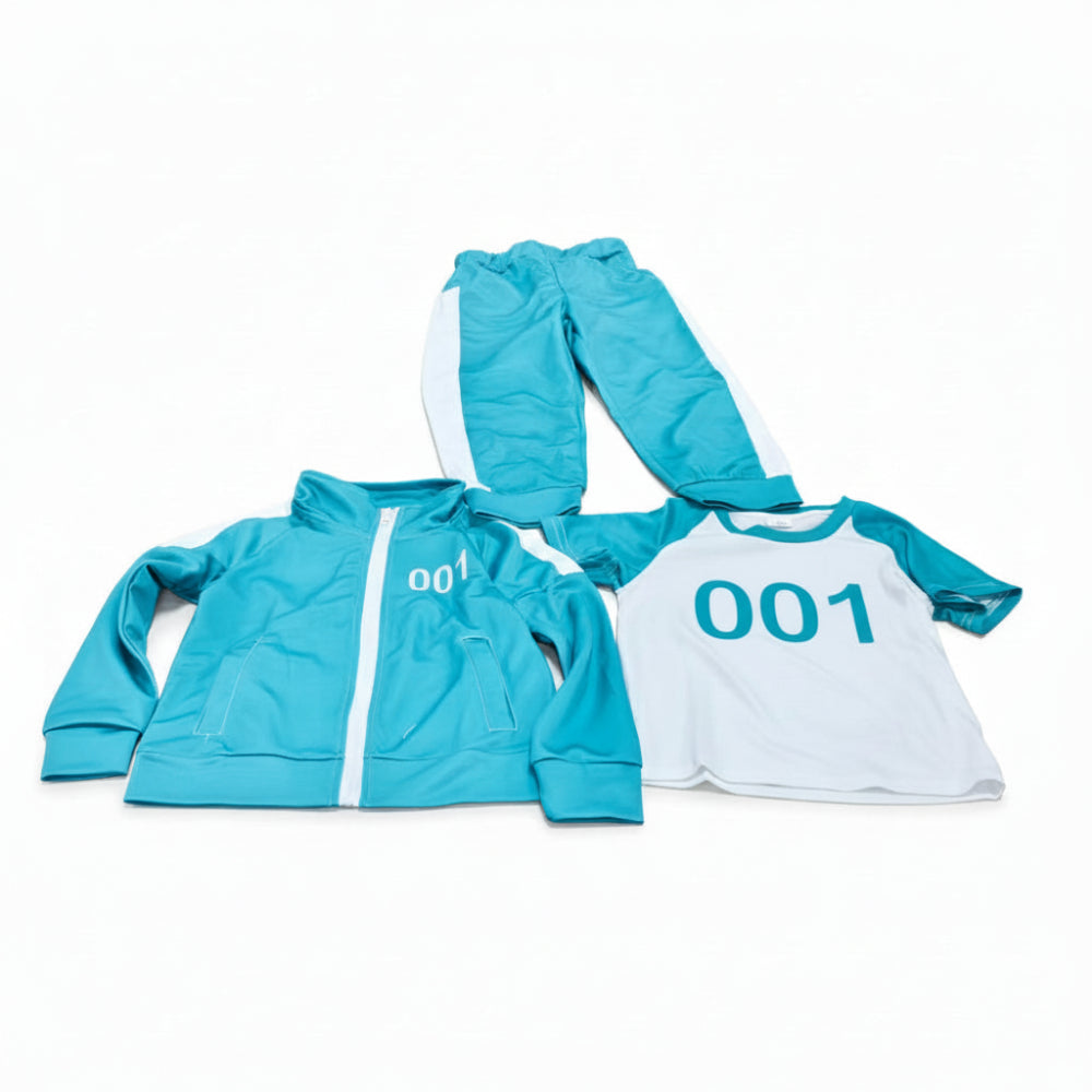 Player Tracksuit Costume Set | Number Print Outfit-Costume Set-Homefinn