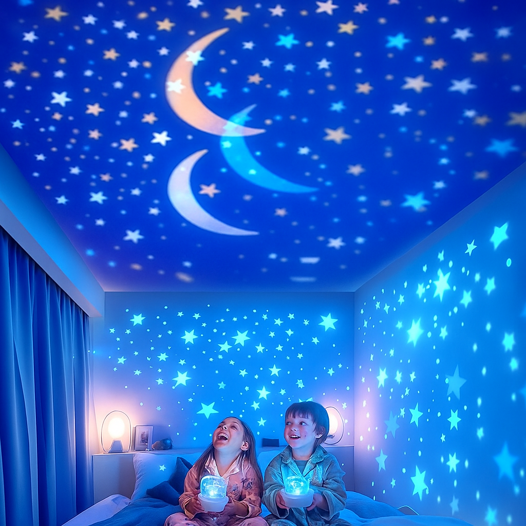 Galaxy Projector | Starry Night Light Projector-Night Light-Homefinn