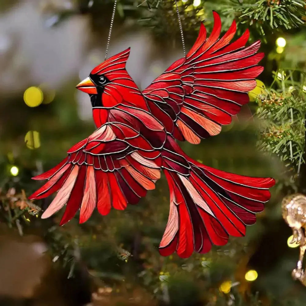 Sun Catcher | Colourful Hanging Bird Decor-Suncatcher-Homefinn