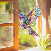 Sun Catcher | Colourful Hanging Bird Decor-Suncatcher-Homefinn