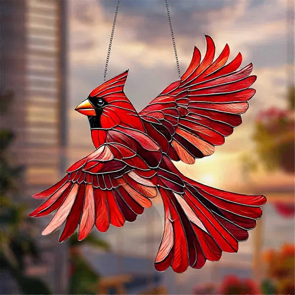 Sun Catcher | Colourful Hanging Bird Decor-Suncatcher-Homefinn