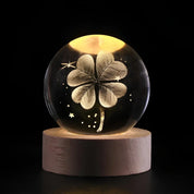 Night Light | Crystal Ball Bedside Lamp-Night Light-Homefinn