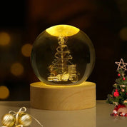 Night Light | Crystal Ball Bedside Lamp-Night Light-Homefinn