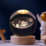 Night Light | Crystal Ball Bedside Lamp-Night Light-Homefinn