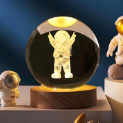 Night Light | Crystal Ball Bedside Lamp-Night Light-Homefinn