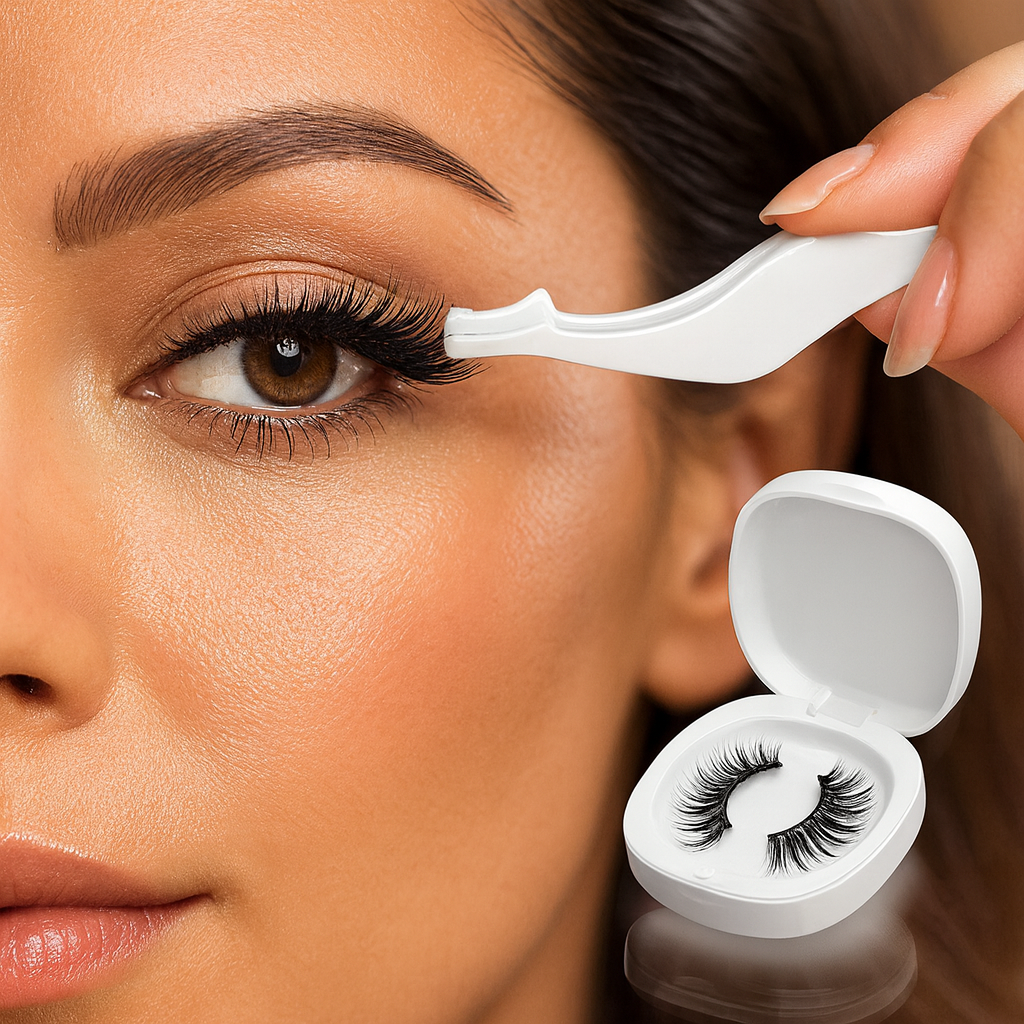 Magnetic False Eyelashes Reusable Natural Look - Image 2