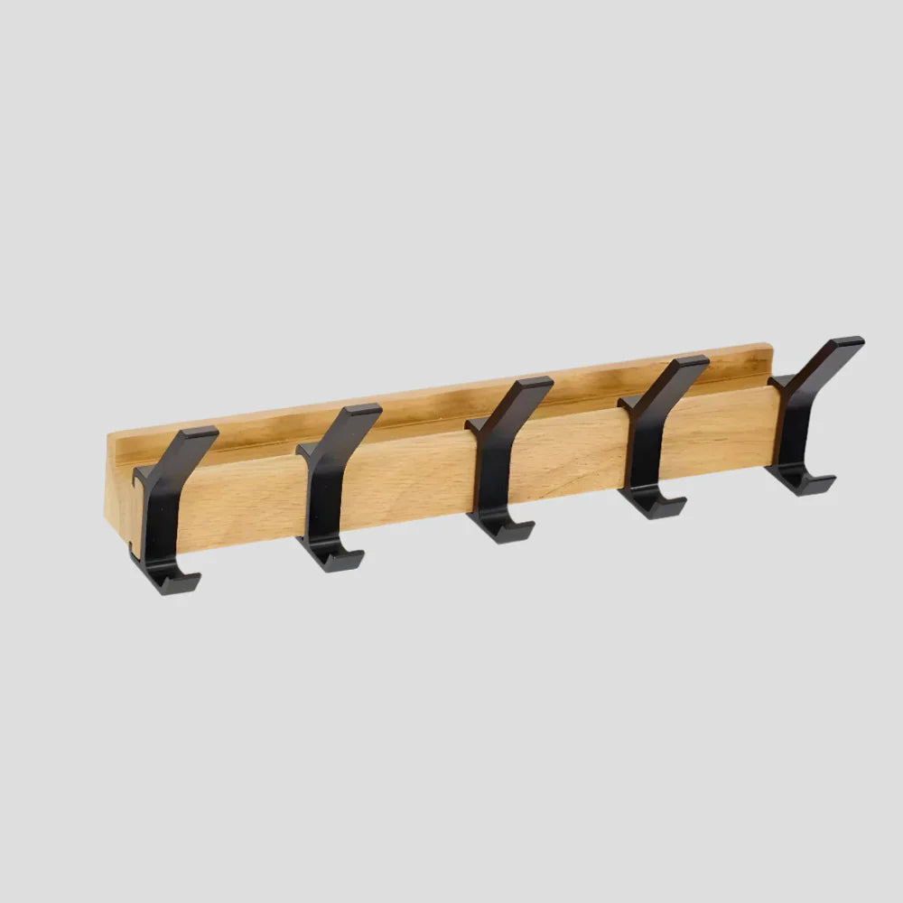 Wall Mounted Coat Rack | Multiple Hooks Entryway Storage Organisation-Wall Hook-Homefinn