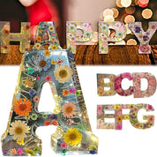 Floral Letter | Decorative Wall Letters-Wall Decor-Homefinn