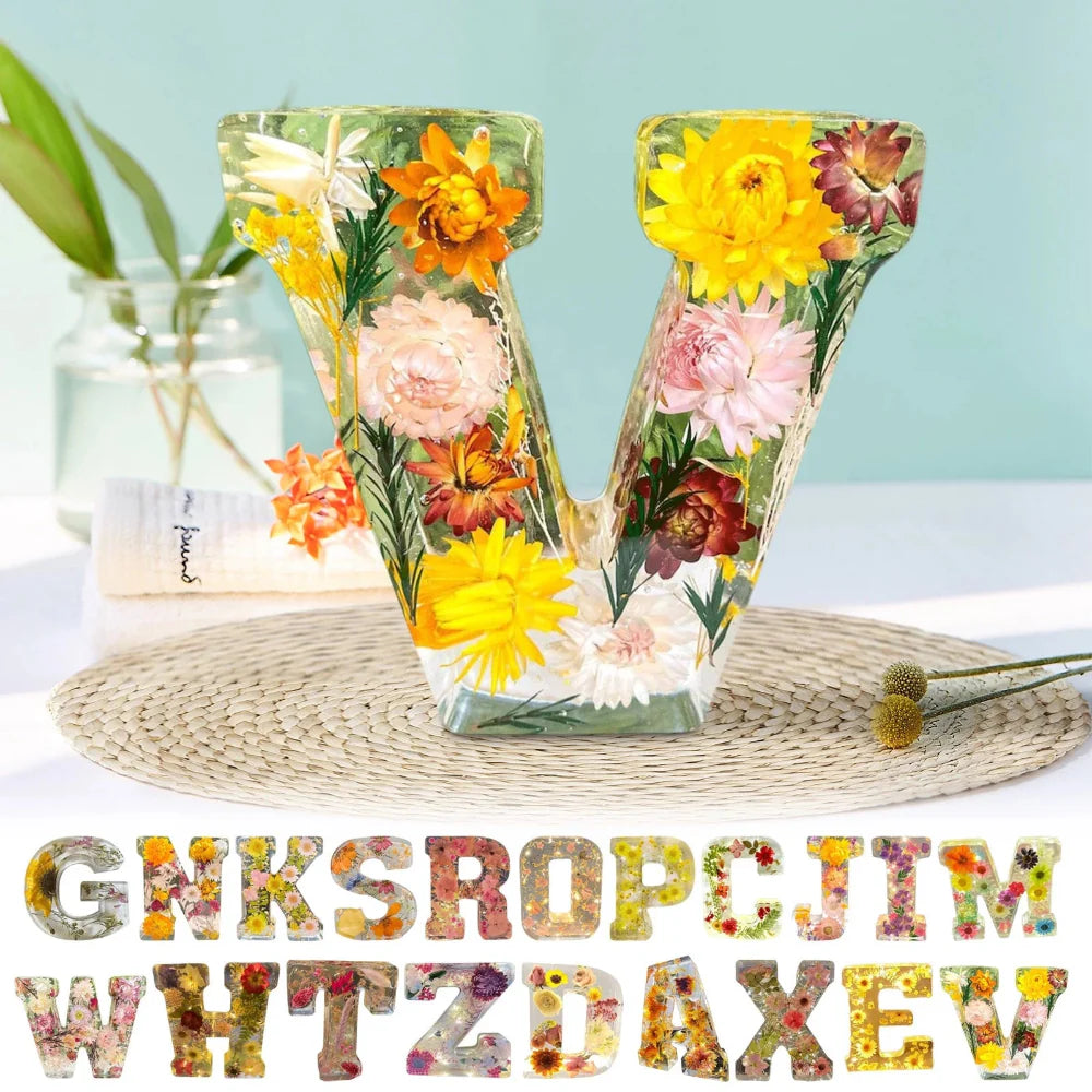 Floral Decorative Wall Letter | Personalised Home Decor-Wall Decor-Homefinn