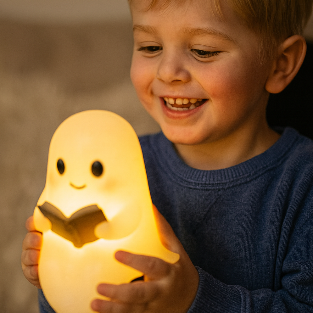 Ghost Lamp | Cute Halloween Night Light-Night Light-Homefinn