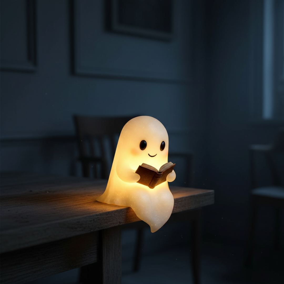 Ghost Lamp | Cute Halloween Night Light-Night Light-Homefinn
