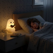 Ghost Lamp | Cute Halloween Night Light-Night Light-Homefinn