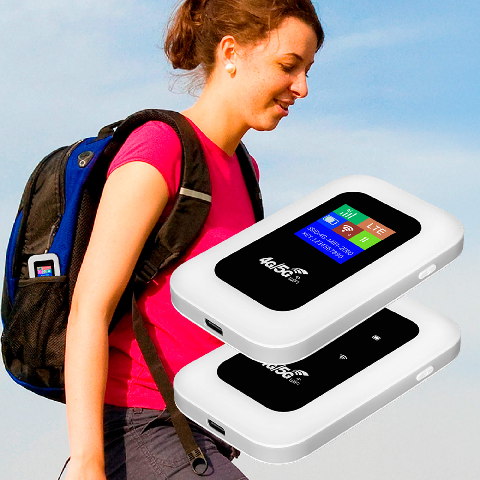 WiFi Extender | Portable Wi Fi Router Booster-Wi-Fi Booster-Homefinn