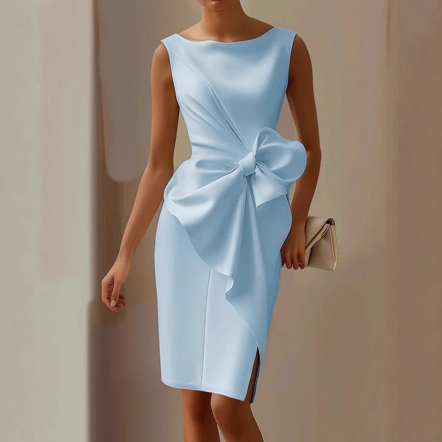 Women Cocktail Dress | Sheath Dress-Women Dress-Homefinn