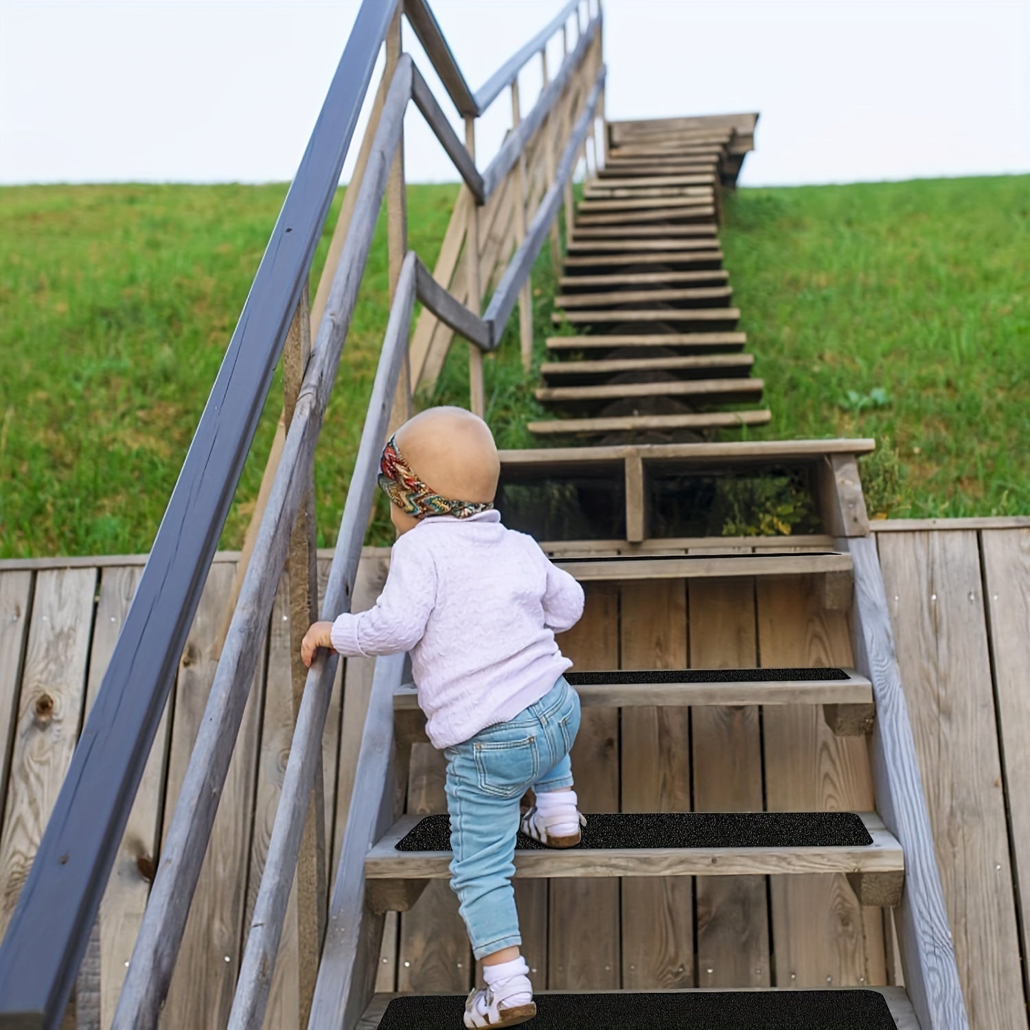 Stair Treads | Non Slip Rubber Step Treads-Stair Treads-Homefinn