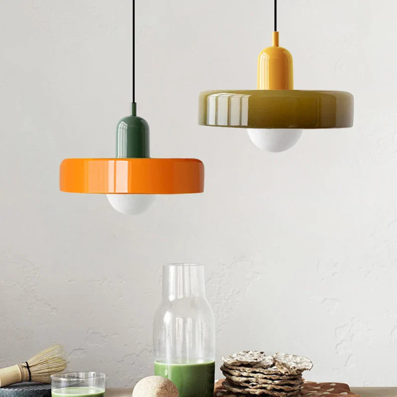 Glass Hanging Lights | Pendant Light Fixtures-Ceiling Light-Homefinn